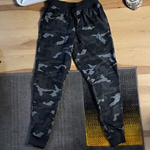 Under Armour Black and Gray Jogger Pants